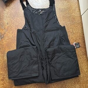 Men's Black Ski & Snowboard Bib by [Brand]